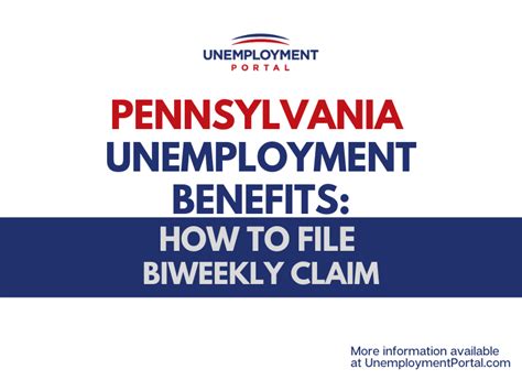 Pennsylvania Unemployment File Biweekly Claim Unemployment Portal