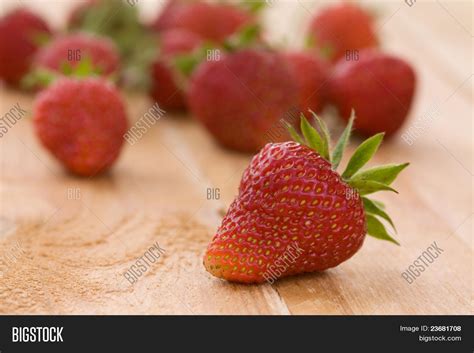Fresh Strawberries Image And Photo Free Trial Bigstock