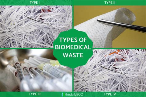 Types Of Biomedical Waste Management And Disposal