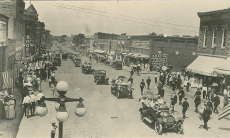 Parade In Neodesha Kansas Kansas Memory Kansas Historical Society