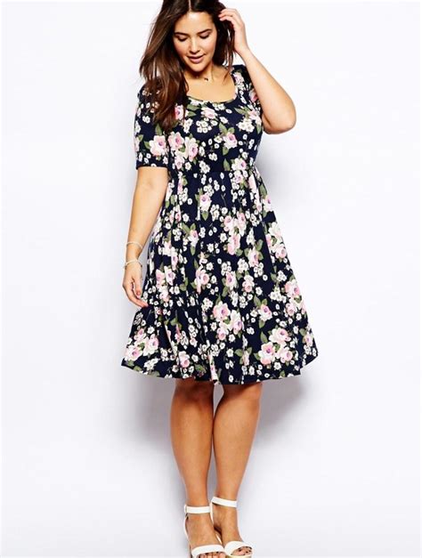 Short Summer Dresses Plus Size Pluslookeu Collection