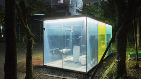 Japan Installs See Through Public Toilets To Help With Cleanliness
