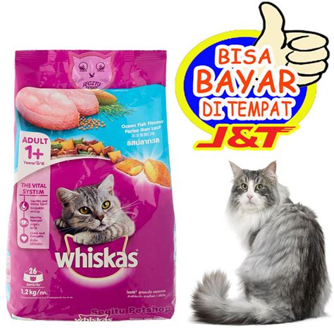 Makanan Kucing Whiskas Adult Cat Food Wiskas All Variant Shopee Indonesia