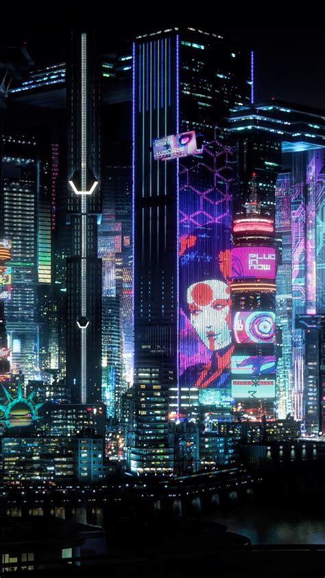 Night City Cyberpunk 2077 1080x1920 Wallpaper