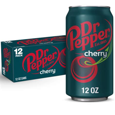 Dr Pepper Cherry Soda Cans 12 Cans 12 Fl Oz Foods Co