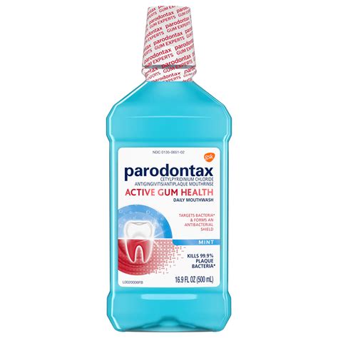 parodontax active gum health mint mouthwash parodontax