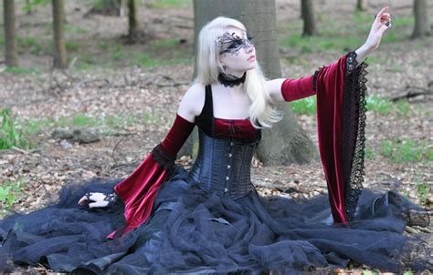 Обои Maria Amanda Stock Medieval Gothic Gothic Dress картинки на