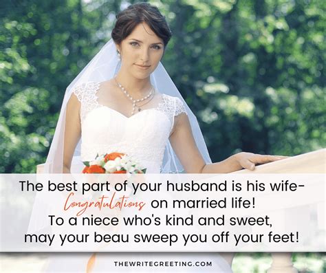 100 Sweet Wedding Quotes For My Niece The Write Greeting