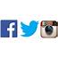 Facebook Twitter Instagram Clipart Icon