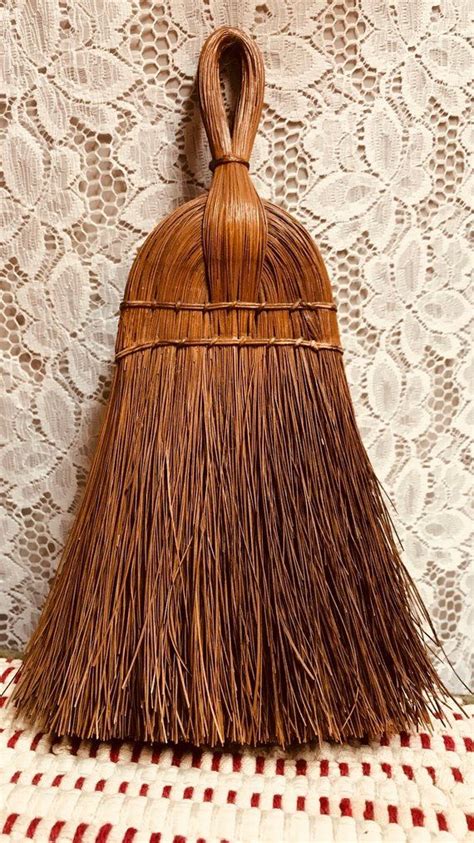 Antique Pine Needle Whisk Broom Etsy Whisk Broom Broom Pine Needles