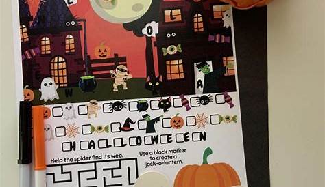 halloween seek and find picture printables