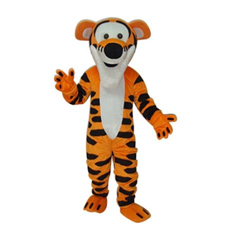 New Version Tigger Adult Mascot Costume Free Shipping