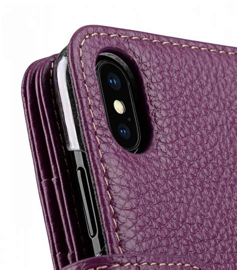 Premium Leather Case For Apple Iphone X Wallet Plus Book Type