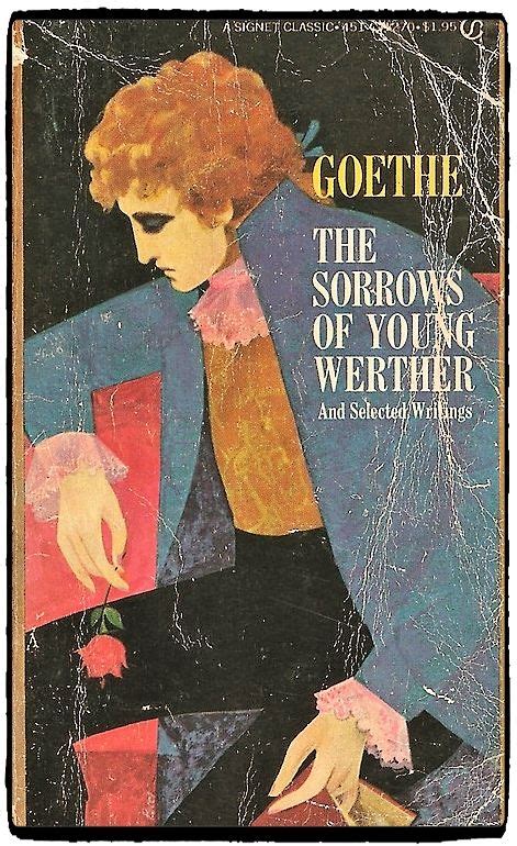 The Sorrows Of Young Werther And Selected Writings Book Cover Sorrow
