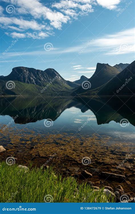 Reflecting Mountains Vertical Stock Image Image Of Mountains Outdoor