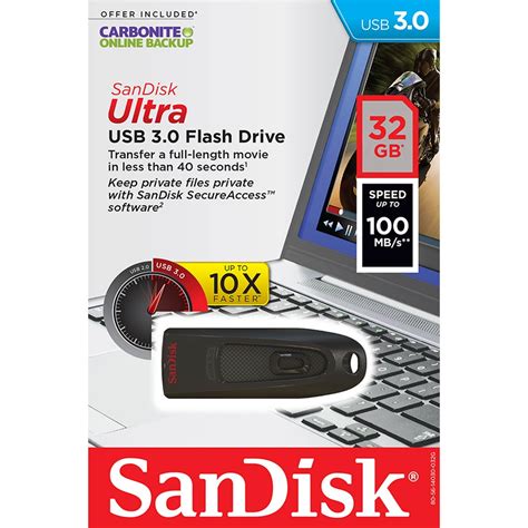 Sandisk Ultra Usb 30 32gb Flash Drive Usb Flash Drives Electronics