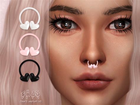 Heart Septum V3 By 4w25 Sims At Tsr Sims 4 Updates