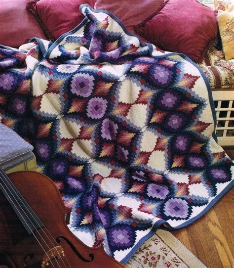 Bargello Southwestern Crochet Pattern Instructions Southwest Blanket