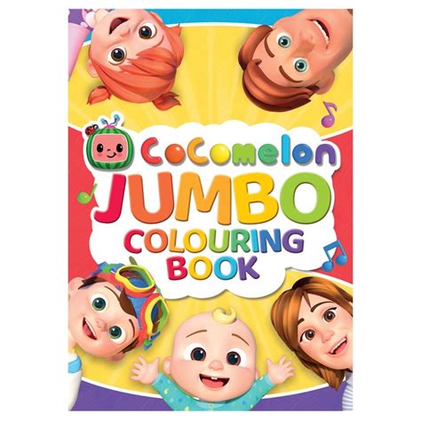 Cocomelon Jumbo Colouring Book Smyths Toys Uk