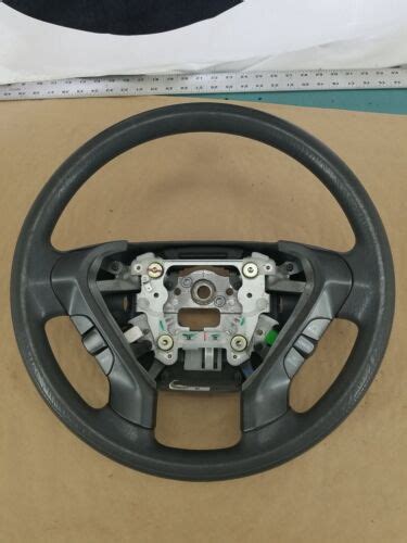 03 06 Honda Element Steering Wheel W Volume Cruise Controls Gray