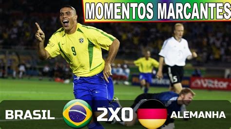 brasil x alemanha melhores momentos final copa do mundo 2002 youtube