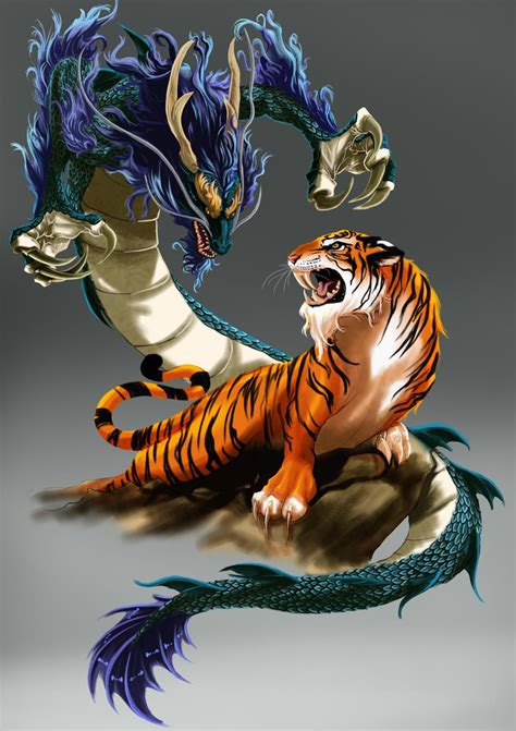 DragAo Tigre Tattooooooooo by Archiri on DeviantArt | Dragon pictures