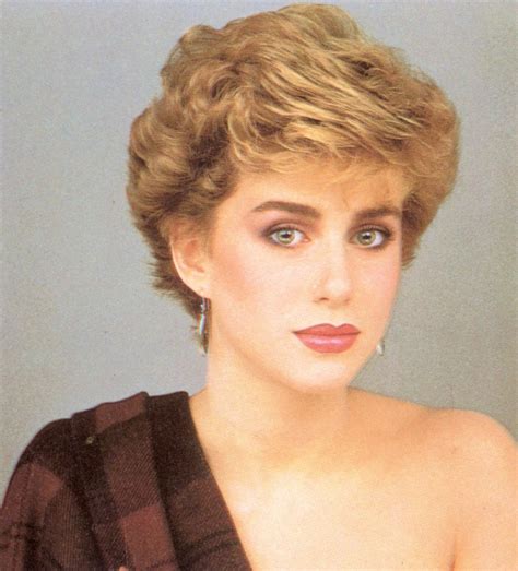 Short Hairstyles From The 80s For Women Wavy Haircut