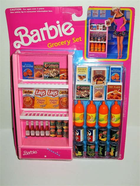 Vintage Barbie Miniatures Doll Toys And Food Accessories Toys Miniature