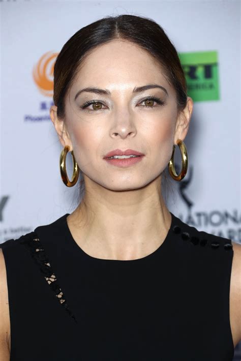Kristin Kreuk Attends The 45th International Emmy Awards Gala At The