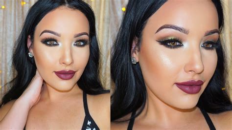 Fall Vamp Makeup Tutorial Olive And Plum Youtube