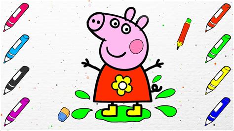 Draw A Peppa Pig Peppa Pig English Episodes Full Compilation 2017 New
