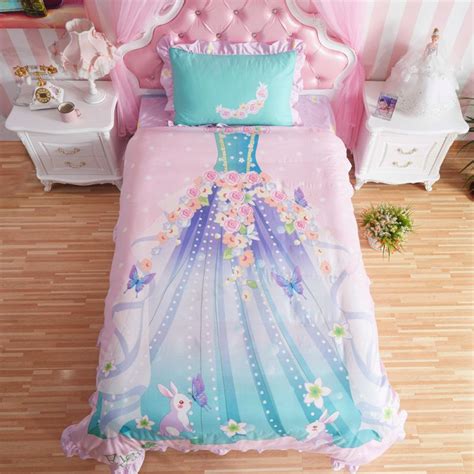 Perfect for your daughter at any age! Princess Bedroom Set For Little Girl Pink Bedding ...