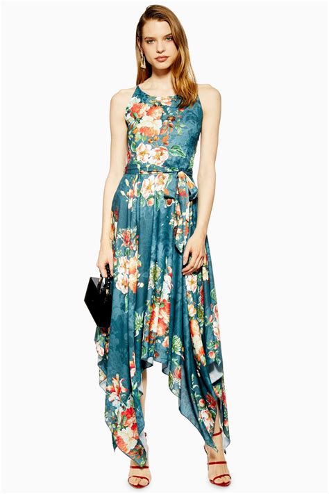 Printed Strappy Maxi Dress By Lace And Beads Topshop Top Shop Dress