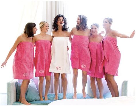 Calligraphy By Shannon Towel Wraps Personalized Bridesmaid Ts