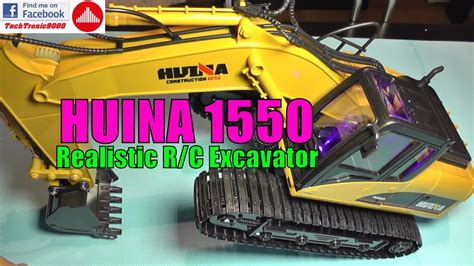 Huina 1550 114 Scale 15ch Rc Excavator Youtube
