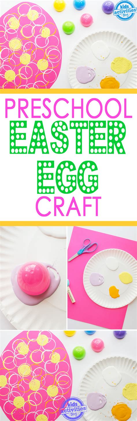 Preschool Easter Egg Craft Make It Kids Activities Blog