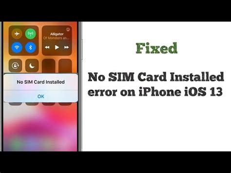 In this case, we recommend you to check the sim card because it can be due to the sim card or sim slot/tray. How to Fix No SIM Card Installed error on iPhone and iPad ...