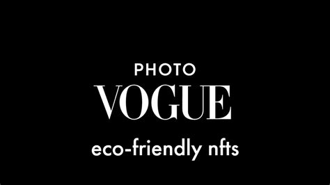PhotoVogue's First NFT Collection Launches on Eco-Friendly Marketplace
