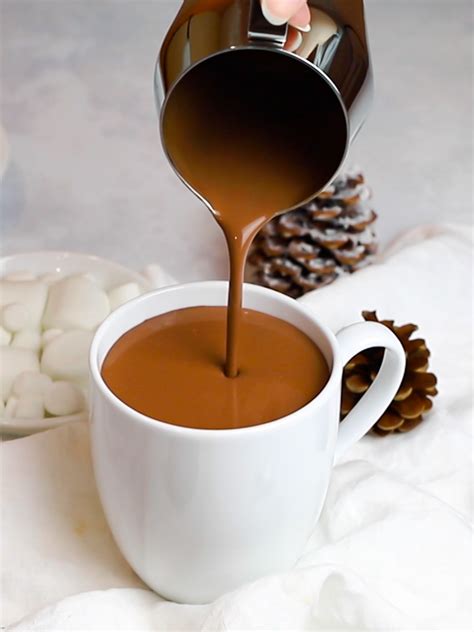 Rich And Creamy Homemade Hot Chocolate Recipe Homemade Hot Chocolate Hot Chocolate Toppings