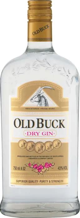 Ultra Liquors Wynberg Old Buck Gin 750ml