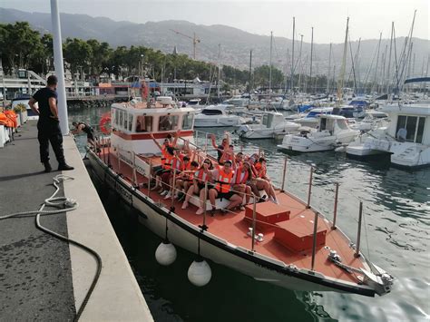 Grupo De Mergulho Forense Do Comando Local Da Polícia Marítima Do Funchal Recebe Visita Da