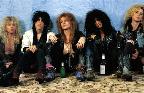 When they signed to geffen records in 1986. geovandhy: Guns n' Roses