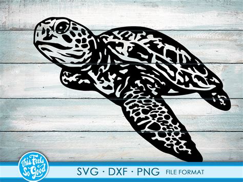 Sea Turtle Svg Seaturtle Svg Files For Cricut Svg Png Dxf Etsy