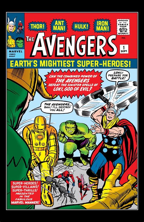 Weird Science Dc Comics Retro Review The Avengers 1 1963 The