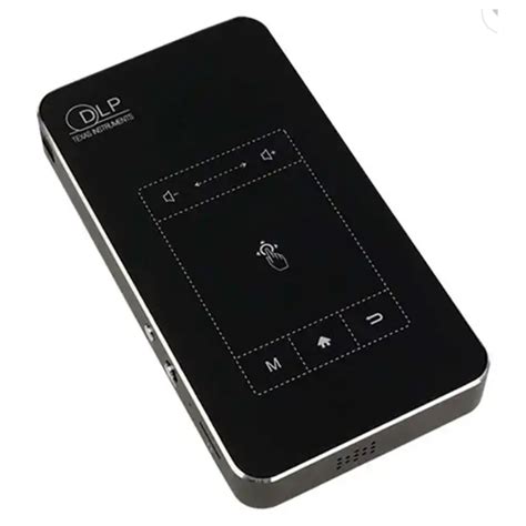 D047e Portable Mini Multimedia Projector Dlp Smart Touch Pad Projector