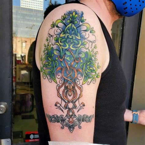 Celtic Tree Of Life Tattoo Meaning - 40 Inspiring Tree Of Life Tattoo ...