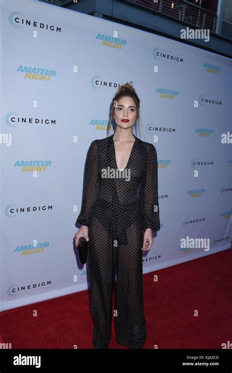 Hollywood Ca July 25 Janet Montgomery Attends The Premiere Of Cinedigm S Amateur Night At