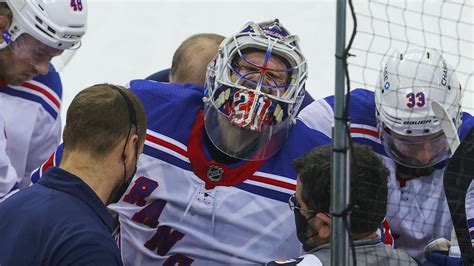 Ny Rangers Igor Shesterkin Listed As Day To Day With Groin Strain