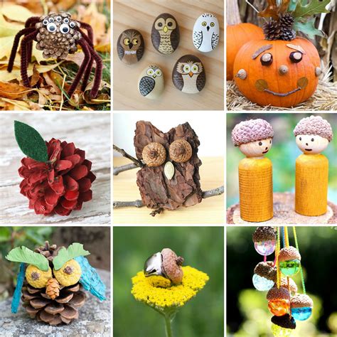 25 Beautiful Fall Nature Crafts For Kids