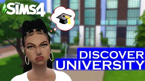 ️ The Sims 4 Discover University Create A Sim And Overview Youtube
